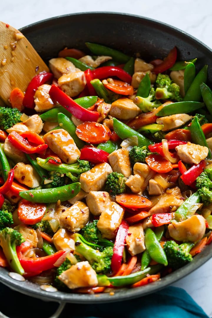 Zesty Chicken Stir-Fry with Fresh Vegetables